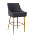 Beatrix - Pleated Velvet Stool