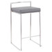 Fuji - Counter Stool Steel With Cushion (Set of 2)