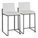 Fuji - High Back Counter Stool (Set of 2)