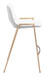 Desi - Counter Stool With Gold Legs (Set of 2)