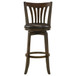 Lambert - Swivel Bar Stool With Upholstered Seat