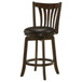 Lambert - Swivel Bar Stool With Upholstered Seat