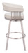 Bantry - Swivel Barstool - White