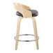 Grotto - 24" Fixed-Height Counter Stool (Set of 2) - Natural Base