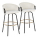 Claire - 30" Fixed-Height Barstool (Set of 2)