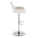 Daniella - Adjustable Barstool (Set of 2) - White