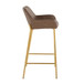 Daniella - Fixed-Height Barstool (Set of 2)