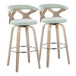 Gardenia - 30" Fixed-Height Barstool (Set of 2)