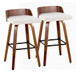 Maya - 30" Fixed-Height Barstool (Set of 2)