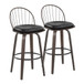 Riley - 30" Fixed-Height Barstool (Set of 2)