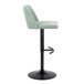 Toriano - Adjustable Barstool (Set of 2) - Black Base