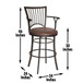 Bayview - Swivel Stool