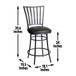 Stellan - Swivel Barstool