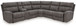 Next-gen Durapella - Power Reclinering Sectional Set