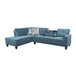 L Shaped Sectional in Linen FN08103 by G Furniture