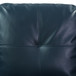 L Shaped Synthetic Leather Sectional in Blue