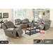 3-Piece Breathing Leather Reclining Living Room Set