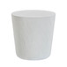 Margot - Faux Plaster Indoor / Outdoor Concrete Stool - Light Grey