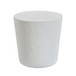 Margot - Faux Plaster Indoor / Outdoor Concrete Stool - Light Grey