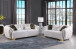 Mila  Living Room Set in Velvet