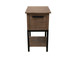 Helios - Chairside Table - Chocolate Brown