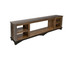 Loft - Electric Fireplace - Two Tone Gray / Brown