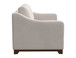 Natural Parota - Loveseat - Mink Withe
