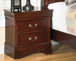 Alisdair - Reddish Brown - Two Drawer Night Stand