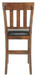 Ralene - Medium Brown - Upholstered Barstool (Set of 2)
