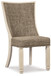 Bolanburg - Dining UPH Side Chair (Set of 2) - Lattice Back - Brown / Beige