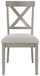 Parellen - Gray - Dining UPH Side Chair (Set of 2)