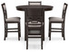 Langwest - Brown - Dining Room Counter Table Set (Set of 5)