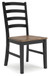 Wildenauer - Brown / Black - Dining Room Side Chair (Set of 2)