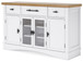 Ashbryn - White / Natural - Dining Room Server