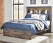 Drystan - Panel Bookcase Bed