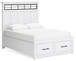 Ashbryn - Panel Storage Bed