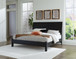 Danziar - Panel Bed With Low Footboard