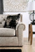 Parshall - Loveseat - Beige / Gold