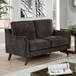 Maxime - Loveseat - Dark Gray