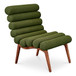 Arlo - Performance Fabric Accent Chair - Dark Green
