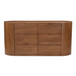 Theo - 6 Drawer Dresser - Brown