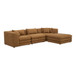 Lowtide - Lounge Modular Sectional - Amber Glow