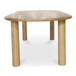 Milo - Dining Table Small - Natural Solid Oak