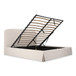 Joan - King Storage Bed - Cream