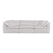 Clay - Modular Sofa Performance Fabric - White