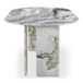 Celia - Oval Dining Table - Green / Onyx Marble