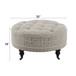 Upendo - Ottoman With Caster - Pattern Fabric