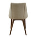 Willene - Side Chair (Set of 2) - Beige Fabric & Walnut