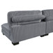 Traverse Gray Modular Sectional In Fabric