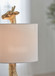 Ferrison - Gold Finish - Poly Table Lamp